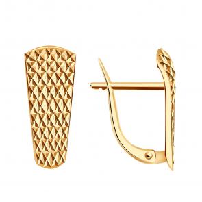 Золотые серьги МАГНАТ МА 011803 фото